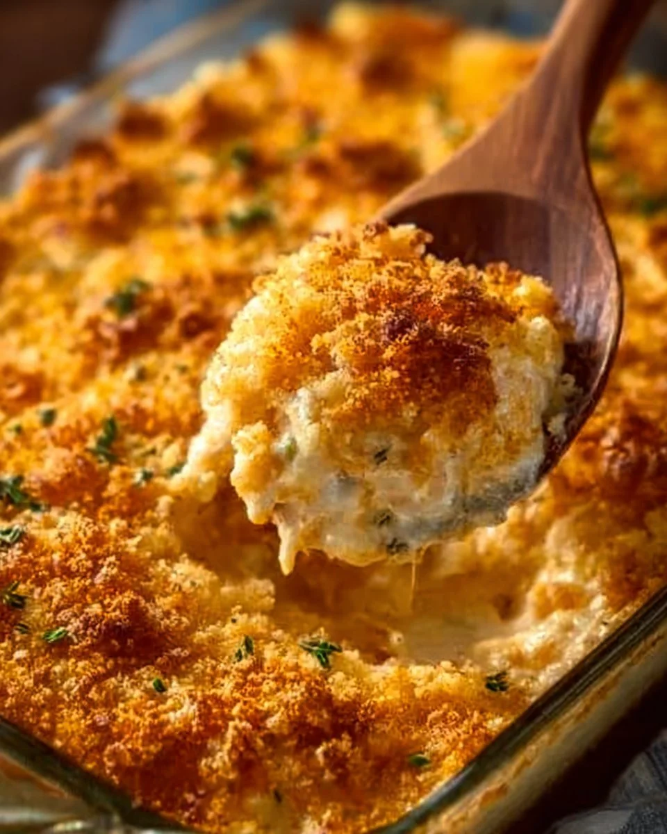 Dolly Parton's flavorful 5-ingredient casserole dish ready to serve