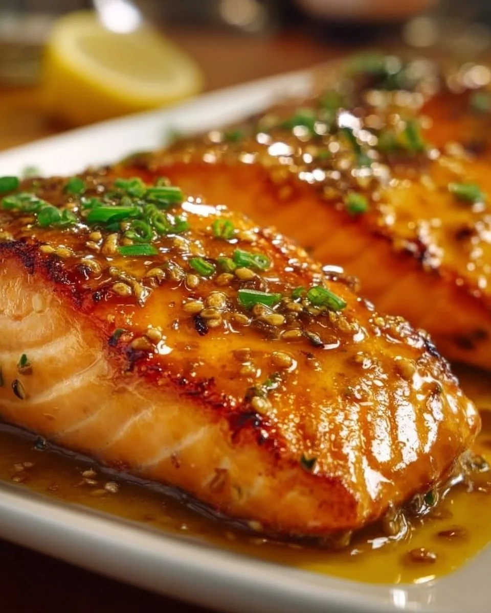 Maple Mustard Salmon