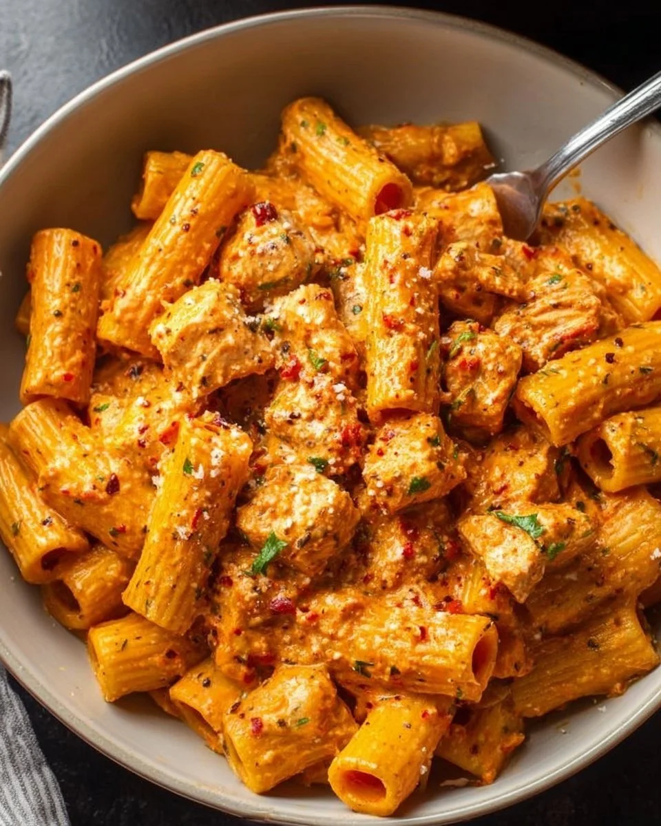 Delicious Marry Me Chicken Pasta featuring creamy sauce and tender chicken.