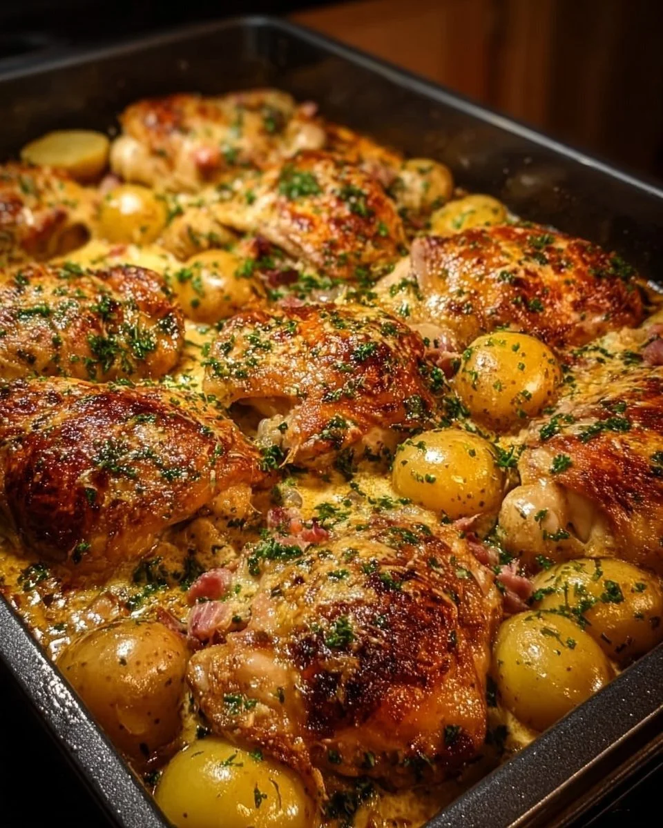 Ranch Chicken And Potato Bake