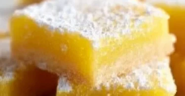Delicious super easy lemon bars with tangy filling and buttery crust.