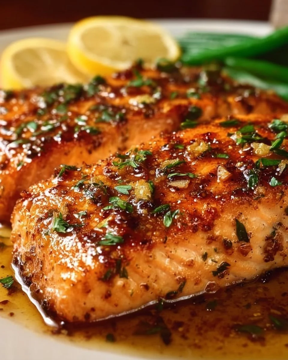 Grilled Texas Roadhouse Salmon served on a plate with sides